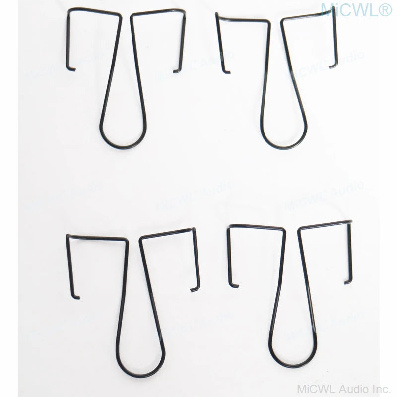 Replacement Belt Clip for Shure SLX PGX GTDAudio Wireless Bodypack Transmitter Clips 5pcs - MiCWL Audio Inc