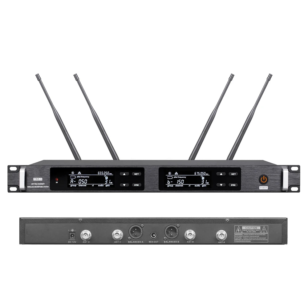 Professional UR24D Digital Wireless Top Quality Condenser Microphone Beta87 System KSM8 SKM9000 True Diversity Aerial 500m Range - MiCWL Audio Inc