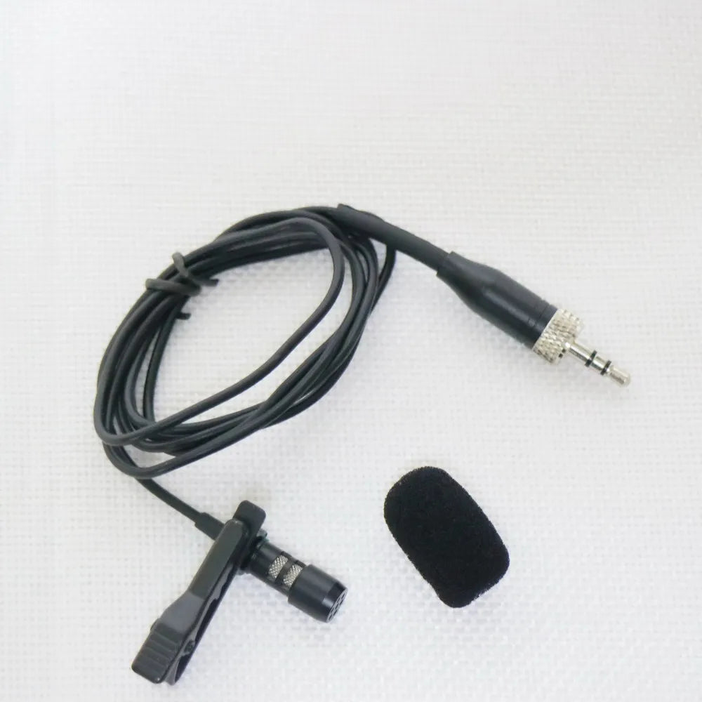 Hot Sell Tie Clip On Lavalier Microphone for Sennheiser Wireless Cardioid Microphones Core System 3.5mm Lock Free Shipping - MiCWL Audio Inc