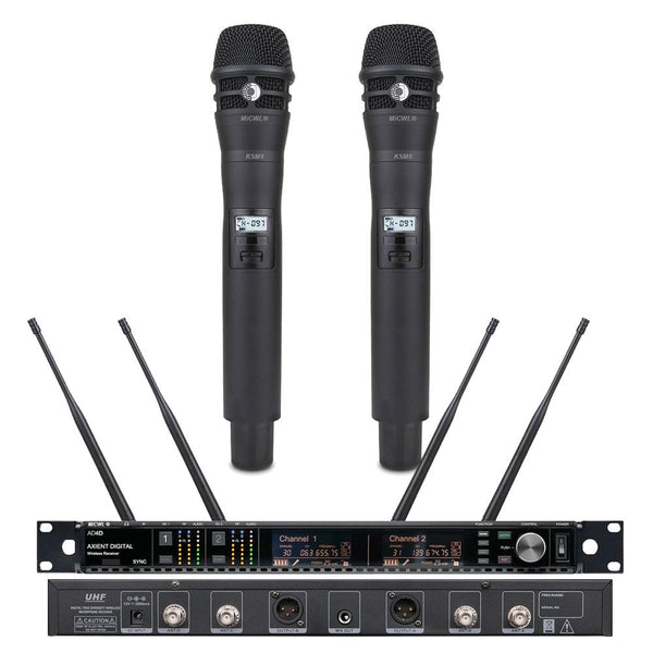 Wireless Microphone Professional Dual Handheld SKM9000 Cardioid