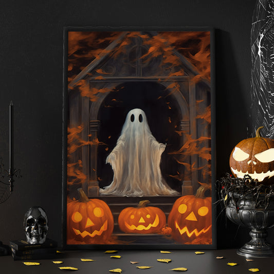  Fchen art Ghost on Couch Wall Art Halloween Decor Gothic Art  Dark Academia Haunting Ghost Vintage Picture Gothic Wall Art Vintage Witch  Occult Print Poster Witchy Decor Academia Witchy Wall Decor