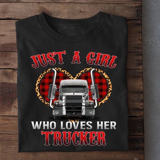 Valentine's Day Trucker T-shirt, Missing My Trucker Is My Hobby Making –  Famhose