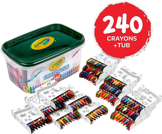  Crayola 120 Crayons in Specialty Colors, Coloring Set, Gift for  Kids, Ages 4, 5, 6, 7 (52-3452) : Toys & Games