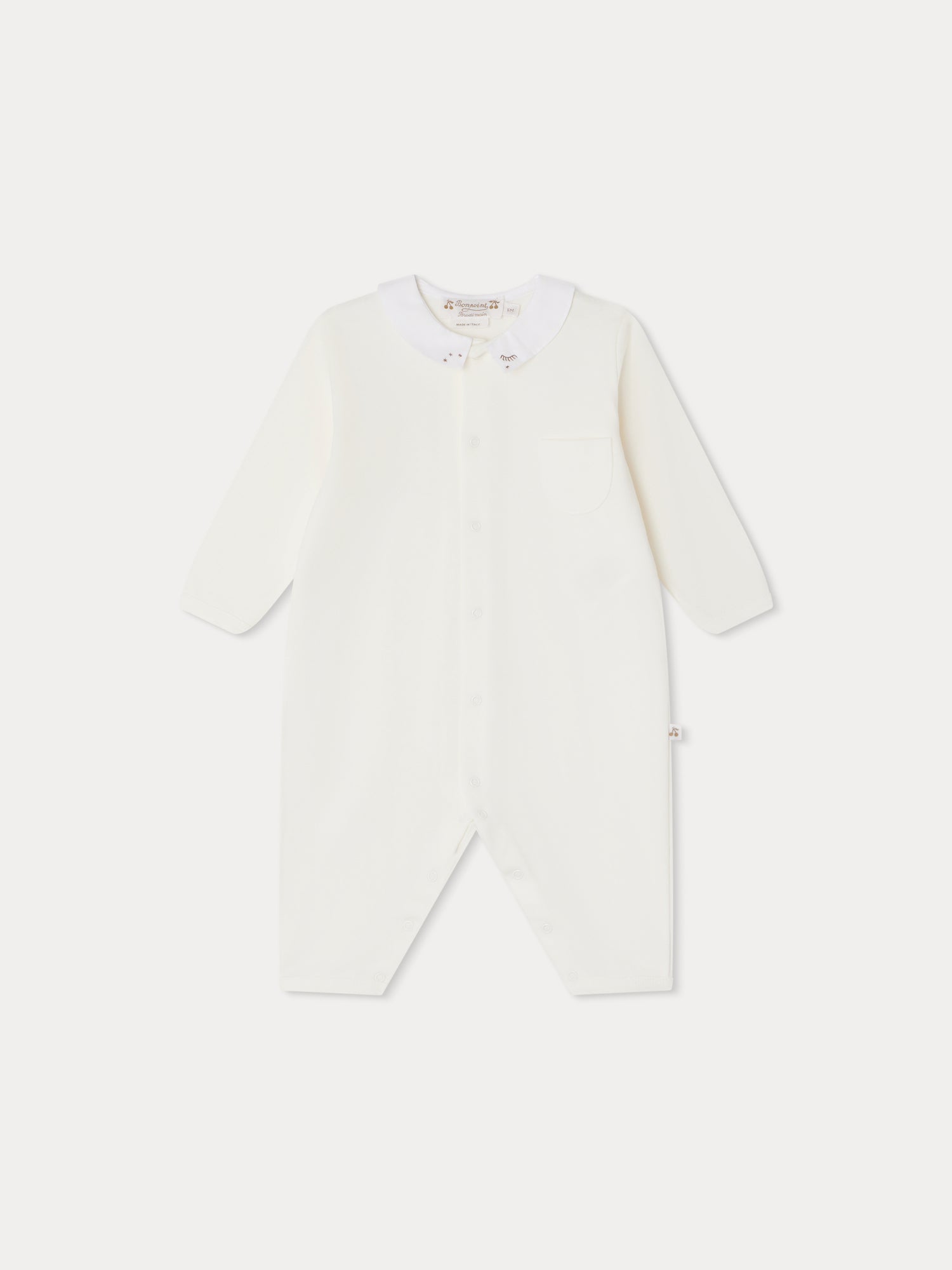 Anton Pajamas milk white • Bonpoint