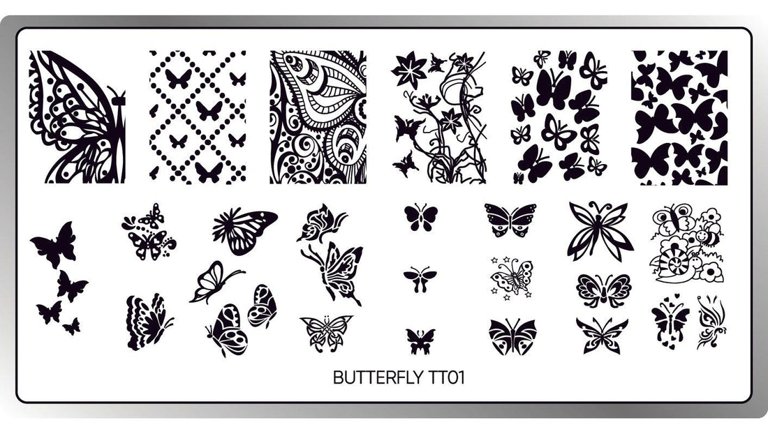 Butterfly Stamping Plate – Twinkled T