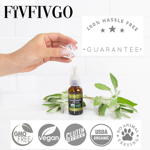 Fivfivgo™ Natürliches Kräuterspray zur Unterstützung von Lunge und Atemwegen