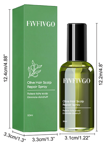 Fivfivgo™ Olive Hair Scalp Repair Spray