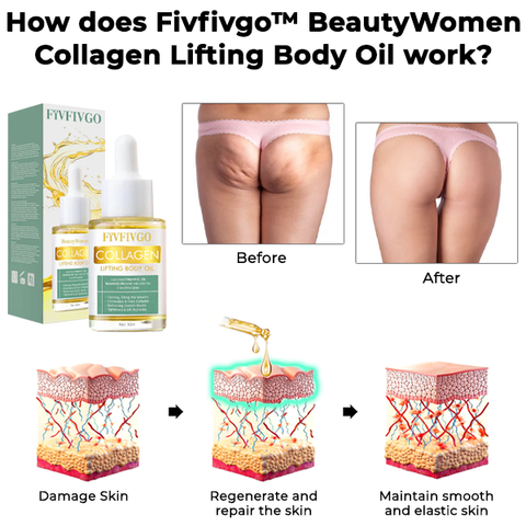 Fivfivgo™ BeautyWomen Collagen Lifting Body Oil