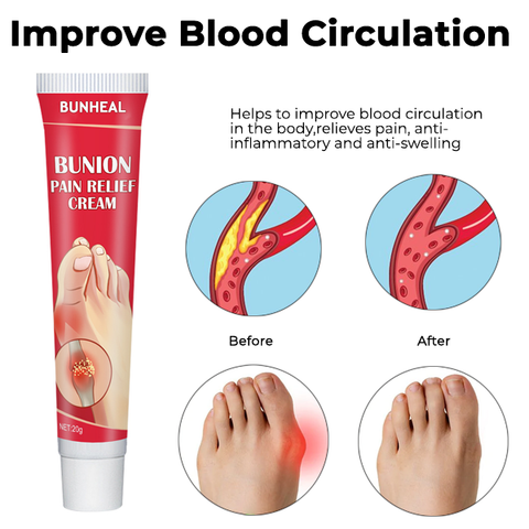BunHeal Bunion Pain Relief Cream 