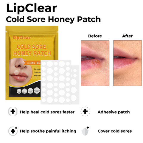 LipClear Cold Sore Honey Patch