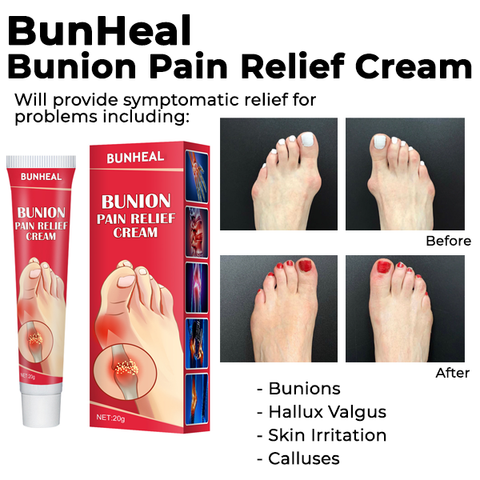 BunHeal Bunion Pain Relief Cream 