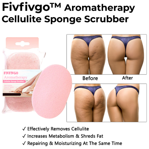 Fivfivgo™ Aromatherapy Cellulite Sponge Scrubber