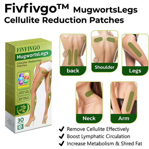 Fivfivgo™ MugwortsLegs Cellulite-Reduktionspflaster