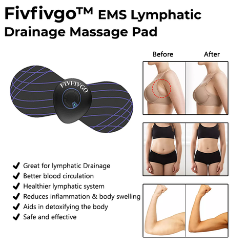 Fivfivgo™ EMS Lymphatic Drainage Massage Pad
