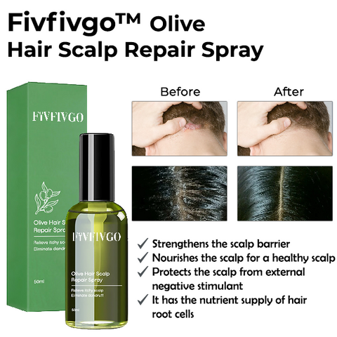 Fivfivgo™ زیتون کے بالوں کی کھوپڑی کی مرمت کا سپرے