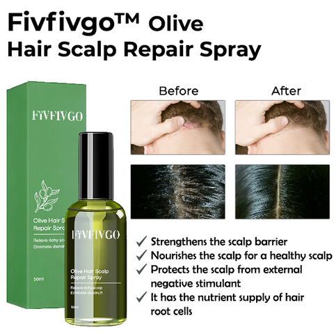 Fivfivgo™ Olive Hair Scalp Repair Spray