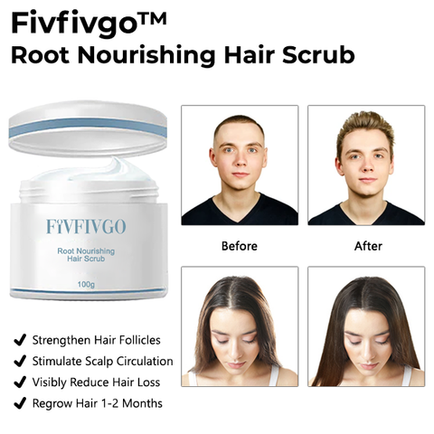 Fivfivgo™ Root Nourishing Hair Scrub
