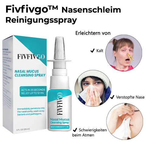 Fivfivgo™ Spray för rengöring av slem i näsan 