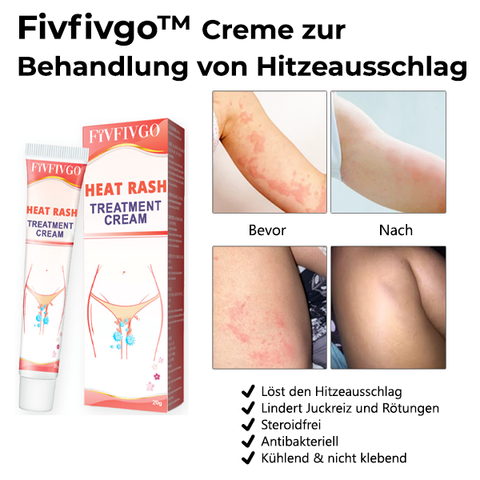 Fivfivgo™ Creme zur Behandlung von Hitzeausschlag