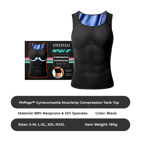 Fivfivgo™ Gynecomastia MuscleUp Compression Tank Top