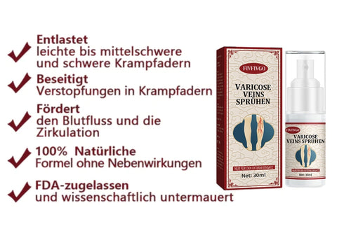 Fivfivgo™ VeinHealing Varizen Behandlungsspray