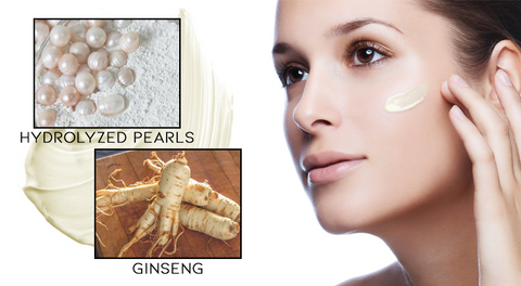 How Ginseng and Pearl Powder beneficial to skin