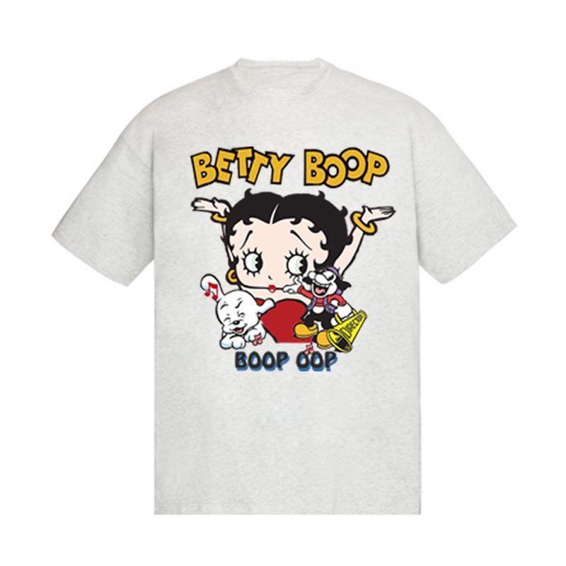 Betty Boop Graphic White Tshirt