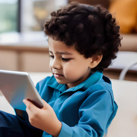 Tablet computers in sensory therapy sessions