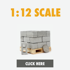 1:12 Scale Miniature Building Supplies