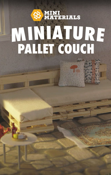 mini pallet couch