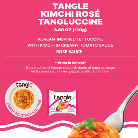 samyang kinchi rose Tangle pasta