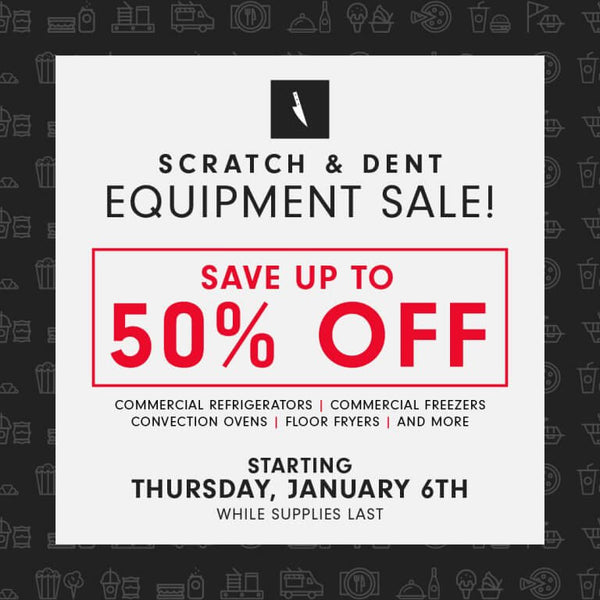 Commerce Scratch and Dent Sale