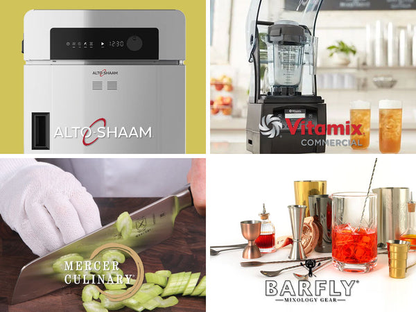 Alto-Shaam, Vitamix, Mercer, Bar Fly Live Demo