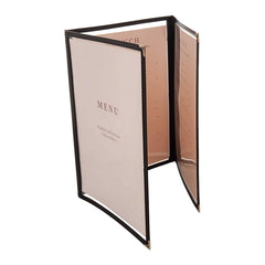 Triple Fold-Out Menu Cover, 9-1/4" x 12"