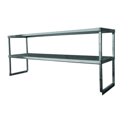 GSW DS-1260 Stainless Steel Heavy Duty Double Over Shelf