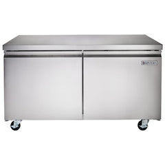 Kintera KUC61R Undercounter Refrigerator, Two-Section, 60"