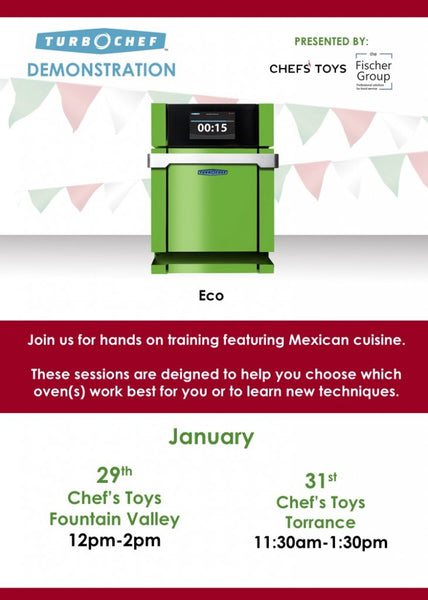 TurboChef Cooking Demo Mexican Cuisine - Fountain Valley