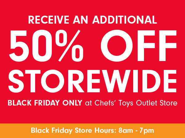 Outlet Store Promo - Black Friday Blowout