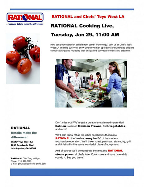 Rational CookingLive Event