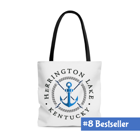 Herrington Lake tote in white