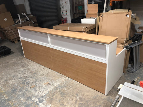 Reception counter bespoke