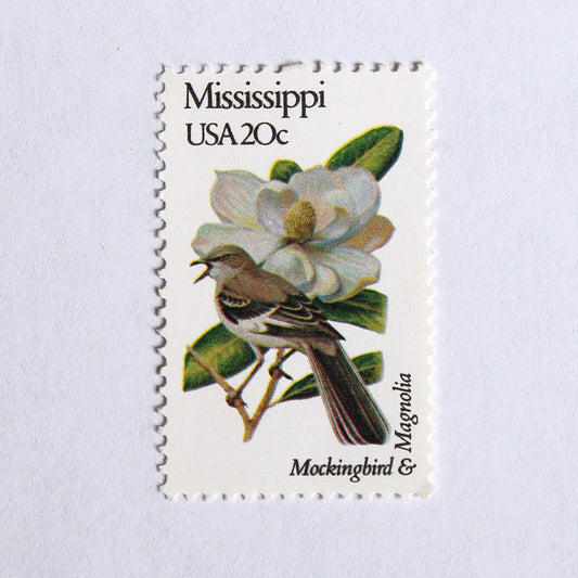 10 x 20-cent International Peace Garden stamps — Magnolia Postage