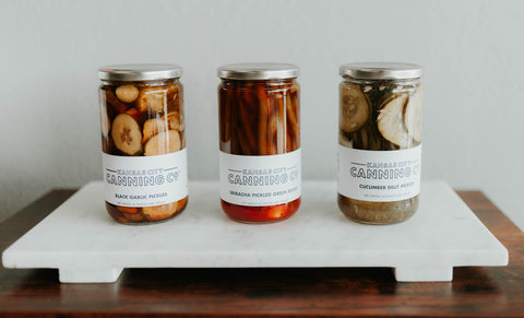 Pickles are always a great addition to charcuterie boards.