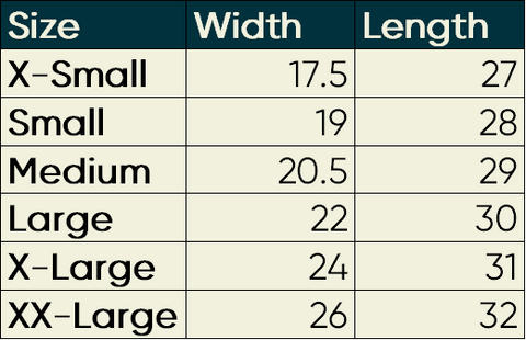 Size Guide