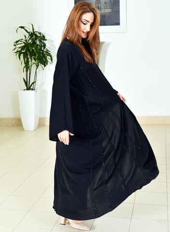 Beaded Lace abaya