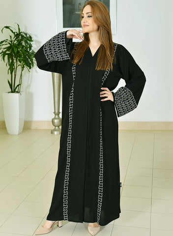 Embroidered Abaya