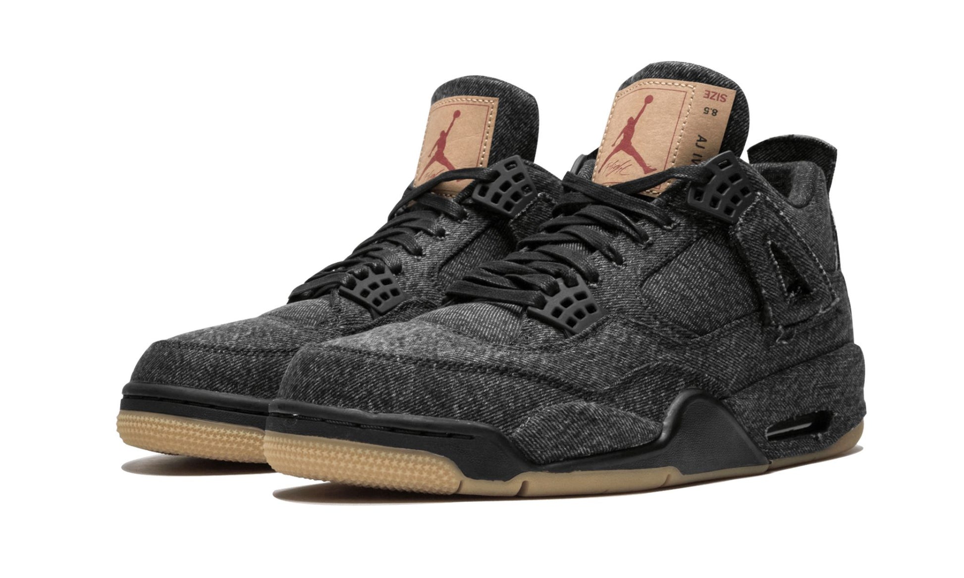 Air Jordan 4 Levi's Black (Blank Tag) – SHELF