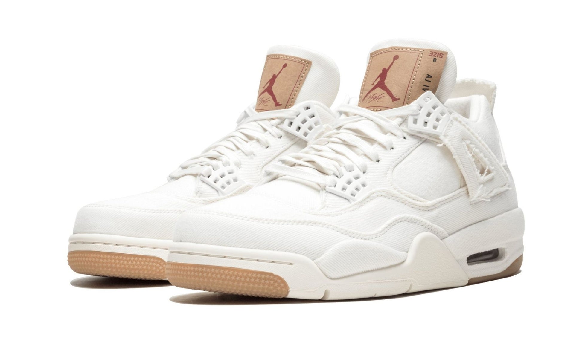 Air Jordan 4 Levi's White (Blank Tag) – SHELF