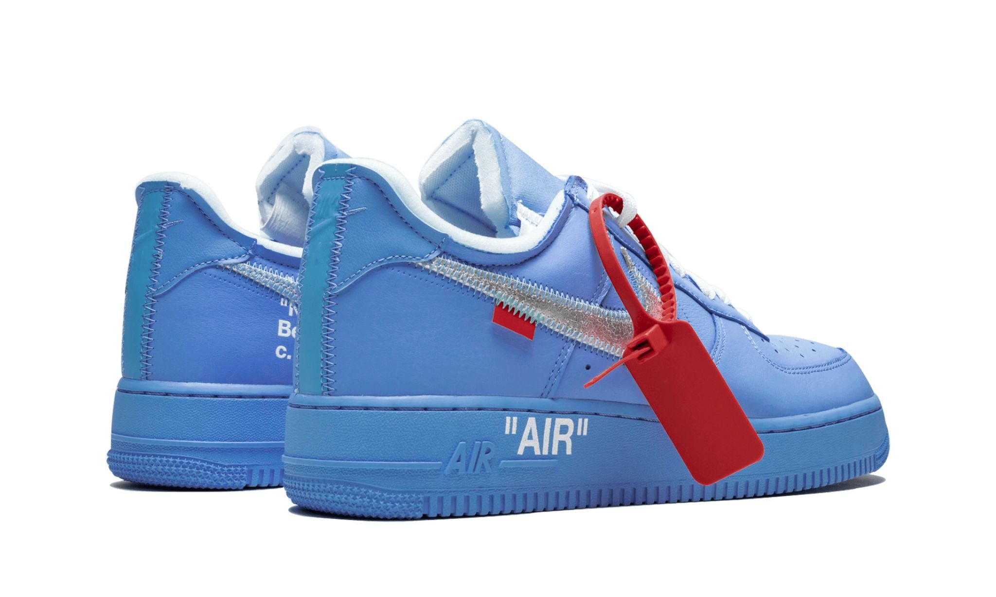 off white airforces blue
