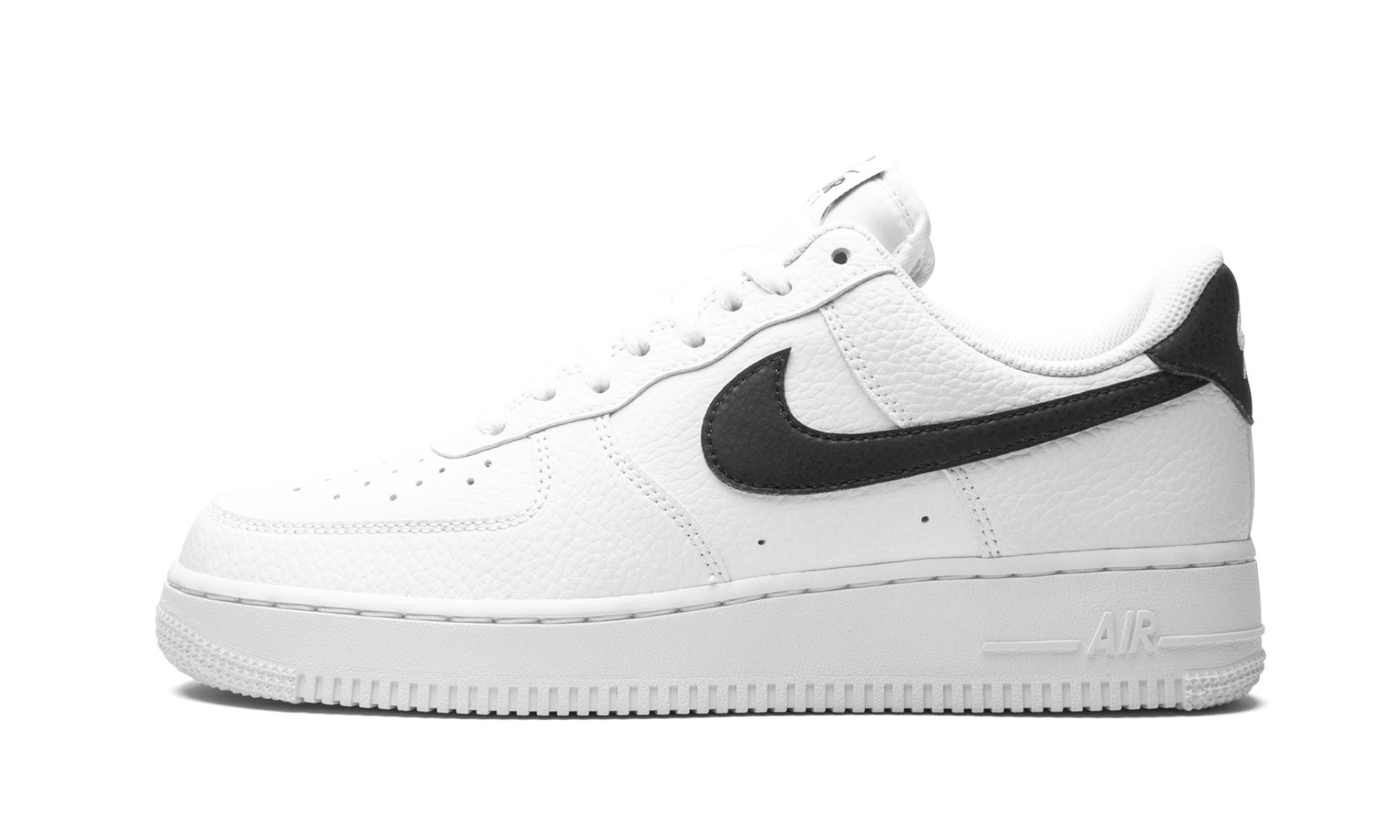 white on black air force ones